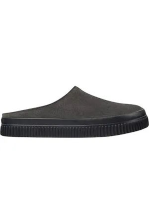 Camper Sko, Herre, Grå, 42 EU, Uld, Grå Ruskind Slip-On Sko