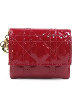Dior Pre-owned, Dame, Rød, ONE SIZE, Tyl, Pre-owned Laeder dior-tasker