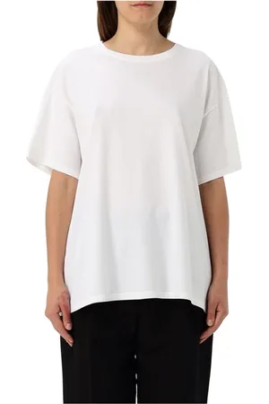 The Row Top, Dame, Hvid, M, Bomuld, Hvid kortærmet T-shirt