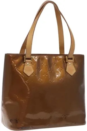 LOUIS VUITTON Pre-owned, Dame, Brun, ONE SIZE, Tyl, Pre-owned Laeder louis-vuitton-tasker