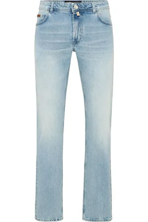 BILLIONAIRE Jeans, Herre, Blå, W31, Denim, Blå Denim Slim Fit Jeans
