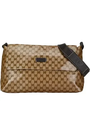 Gucci Pre-owned, Dame, , ONE SIZE, Uld, Pre-owned Plast crossbody-tasker