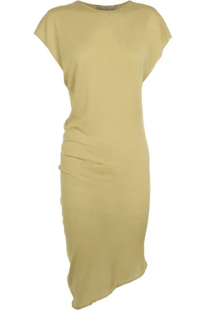 Cortana Bluser & Skjorter, Dame, Grøn, XL, Bomuld, Donia, lys khaki strik top