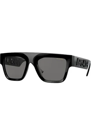 VERSACE Tilbehør, Herre, Sort, 54 MM, Uld, Autentiske Stilfulde Briller, Premium Kvalitet