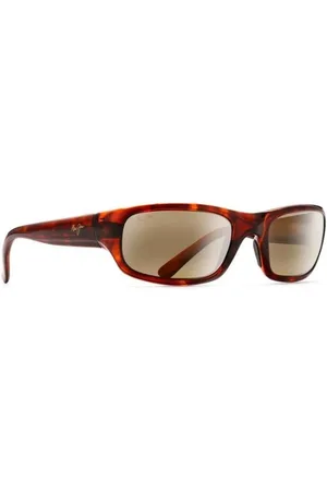 Maui Jim Tilbehør, unisex, Brun, 55 MM, Autentiske Stingray H103-10 Briller