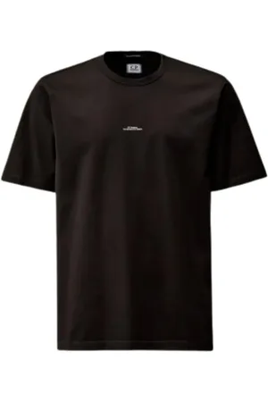 C.P. Company Top, Herre, Sort, 2XL, Sort Metropolis Serie T-shirts og Polos