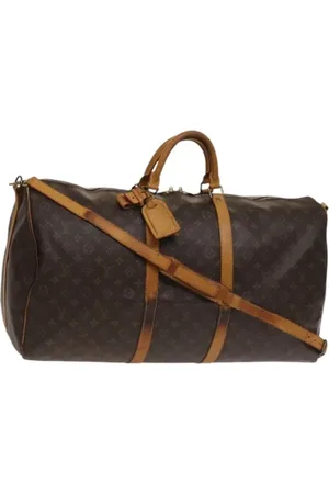 LOUIS VUITTON Pre-owned, Dame, Brun, ONE SIZE, Uld, Pre-owned canvas tasker