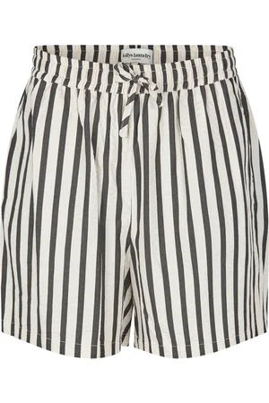 Lollys Laundry Shorts, Dame, Flerfarvet, L, Uld, Stribede Shorts & Knickers