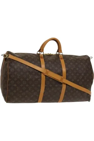 LOUIS VUITTON Pre-owned, Dame, Brun, ONE SIZE, Uld, Pre-owned canvas tasker