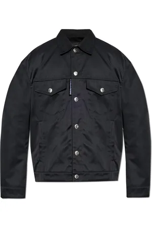 Dsquared2 Jakke, Herre, Sort, XS, Uld, Jakke med logo