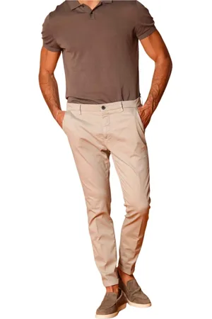 Masons Bukser, Herre, , XS, Bomuld, Sommer elegance chino bukser gulerod pasform