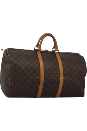 LOUIS VUITTON Pre-owned, Dame, Brun, ONE SIZE, Tyl, Pre-owned canvas tasker
