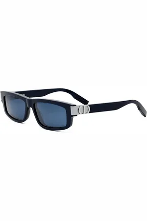 Dior Tilbehør, unisex, Blå, 55 MM, Ikoniske Briller med Topkvalitet