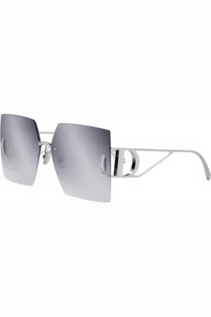 Dior Tilbehør, unisex, Grå, 61 MM, Uld, Autentiske Stilfulde Briller med Topkvalitet