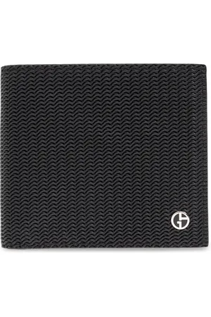 Giorgio Armani Tilbehør, Herre, Sort, ONE SIZE, Læder, Wallets & Cardholders