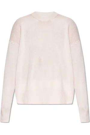 Jil Sander Strik, Dame, Lyserød, XS, Cashmere, Kashmir sweater