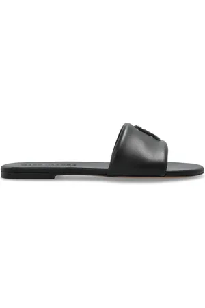 Marc Jacobs Sko, Dame, Sort, 37 EU, Læder, Lædersandaler