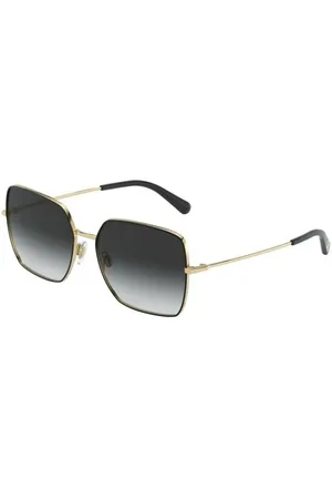 Dolce & Gabbana Tilbehør, Dame, Sort, 57 MM, Uld, Autentiske Stilfulde Briller, Premium Kvalitet