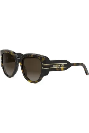 Dior Tilbehør, unisex, Brun, 53 MM, Signaturbriller med Premiumkvalitet