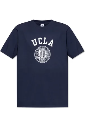 Sporty & Rich Top, unisex, Blå, M, Bomuld, T-shirt fra UCLA-kollektionen