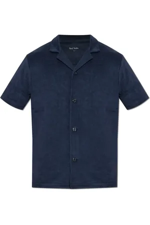 Paul Smith Skjorte, Herre, Blå, S, Bomuld, Terry bomuldsskjorte