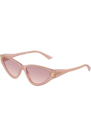 Jimmy Choo Tilbehør, Dame, Lyserød, 55 MM, Autentiske Premium Briller med Topkvalitet