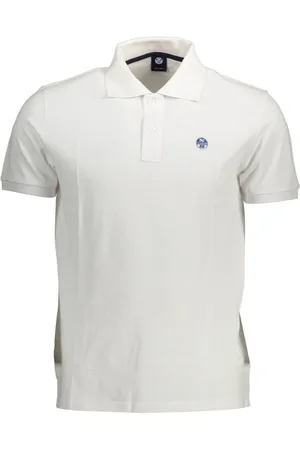 North Sails Top, Herre, Hvid, XL, Hvid Polo Med Korte Ærmer