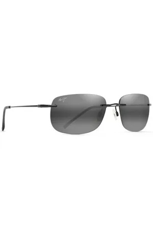 Maui Jim Tilbehør, unisex, Sort, 60 MM, Sorte solbriller med Ohai-stil