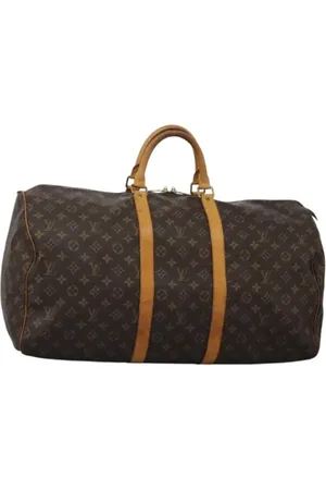 LOUIS VUITTON Pre-owned, Dame, Brun, ONE SIZE, Tyl, Pre-owned canvas tasker