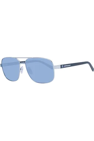 BMW Tilbehør, Herre, Blå, ONE SIZE, Uld, Sølv Aviator Solbriller Polariseret Blå Linser