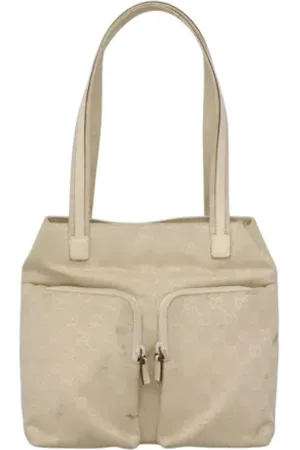 Gucci Pre-owned, Dame, , ONE SIZE, Uld, Pre-owned Canvas gucci-tasker