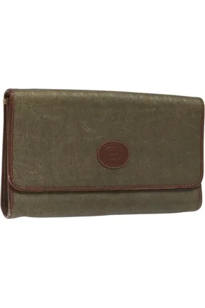 Gucci Pre-owned, Dame, Brun, ONE SIZE, Uld, Pre-owned Canvas gucci-tasker