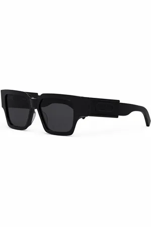 Dior Tilbehør, Herre, Sort, 55 MM, Uld, Autentiske stilfulde briller med topkvalitet