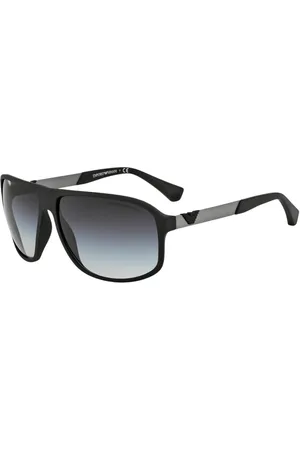 Emporio Armani Tilbehør, Herre, Sort, 64 MM, Ea4029-50638G Solbriller Grå Gradient