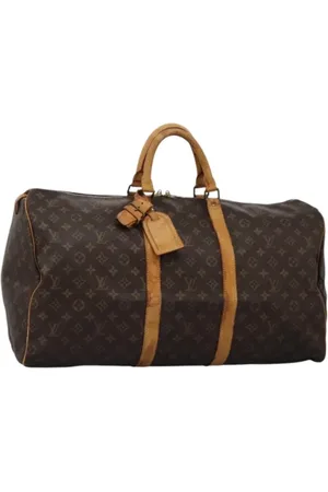 LOUIS VUITTON Pre-owned, Dame, Brun, ONE SIZE, Tyl, Pre-owned canvas tasker