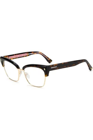 Dsquared2 Tilbehør, Dame, Brun, 54 MM, Autentiske Briller med Topkvalitet