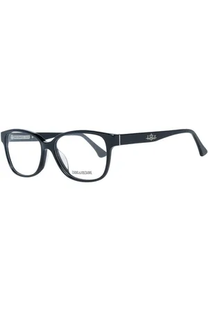 Zadig & Voltaire Tilbehør, unisex, Sort, ONE SIZE, Uld, Sort Rektangulære Optiske Briller
