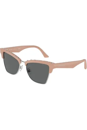 Jimmy Choo Tilbehør, Dame, Lyserød, 54 MM, Autentiske Briller med Topkvalitet