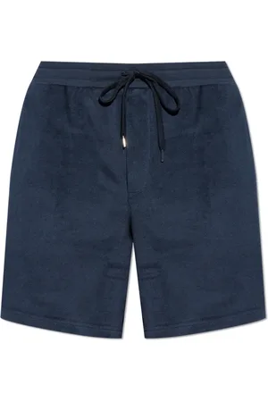 Paul Smith Shorts, Herre, Blå, 2XL, Bomuld, Bomuldsshorts med logo