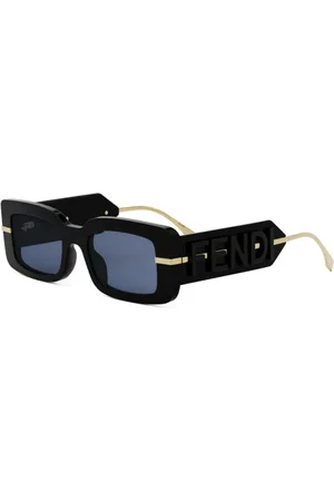 Fendi Tilbehør, unisex, Sort, ONE SIZE, Uld, Stilfuld Model Skuldertaske
