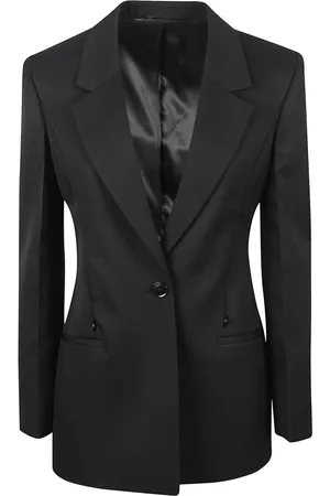 Givenchy Jakke, Dame, Sort, XS, Uld, Sort Cape Jakke til Kvinder