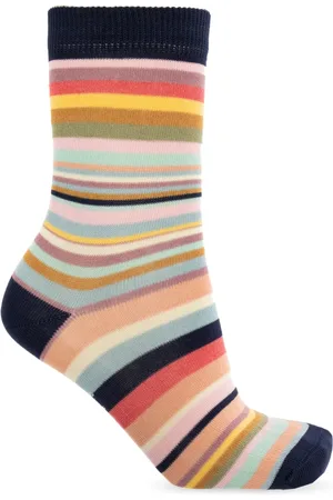 Paul Smith Undertøj, Herre, Flerfarvet, ONE SIZE, Bomuld, Stribet mønster sokker