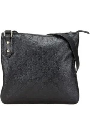 Gucci Pre-owned, Dame, Sort, ONE SIZE, Uld, Pre-owned Laeder gucci-tasker