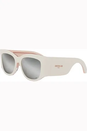 Dior Tilbehør, Dame, Hvid, 54 MM, Uld, Stilfuldt modeaccessorie til trendsettere