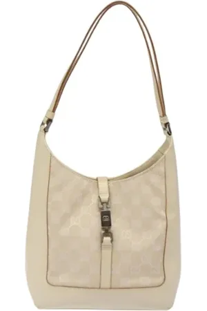 Gucci Pre-owned, Dame, , ONE SIZE, Uld, Pre-owned Canvas gucci-tasker