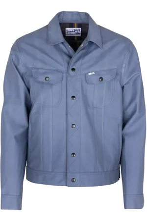 Stutterheim Jakke, unisex, Blå, 2XL, Uld, Lee® Storm Rider™ Vandtæt Jakke