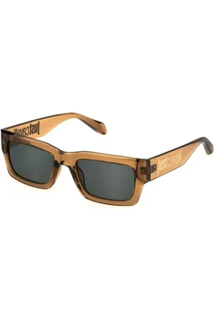 Roberto Cavalli Tilbehør, unisex, , 54 MM, Blank Solbriller Grå Grønne Linser