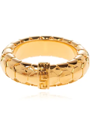 VERSACE Tilbehør, Dame, Gul, 52 MM, Ring med et karakteristisk græsk mønster