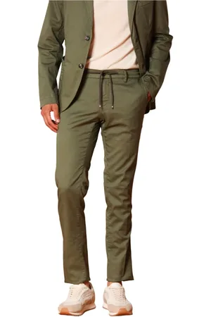Masons Bukser, Herre, Grøn, XL, Bomuld, Grøn Bomuld Tencel Jogger Bukser