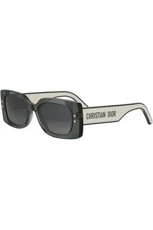 Dior Tilbehør, unisex, Grå, 53 MM, Uld, Stilfulde Briller med Premium Kvalitet